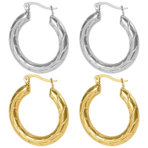 Stainless Steel Lever Terug Earring, 304 roestvrij staal, plated, voor vrouw, meer kleuren voor de keuze, Verkocht door pair