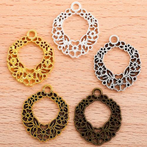 Zinc Alloy Pendants plated DIY & hollow Sold By Bag