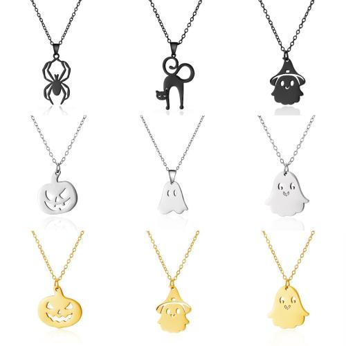 collana di Halloween, 304 acciaio inox, unisex & stili diversi per la scelta, nessuno, Venduto da PC