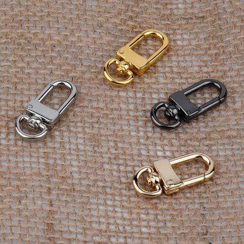 Zinc Alloy Key Sluiting Setting, mode sieraden, meer kleuren voor de keuze, 35x14mm, Verkocht door PC