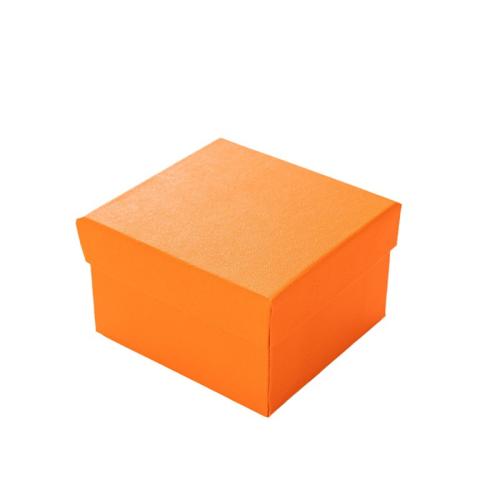 Watch Jewelry Box Paper with Sponge dustproof orange Sold By PC