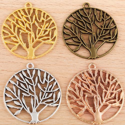 Zinc Alloy Hollow Pendants Round plated DIY Sold By PC