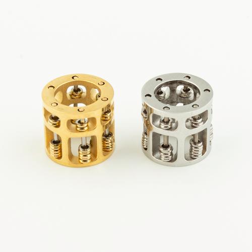 ステンレス鋼ジュエリーペンダント, 304ステンレススチール, DIY & くり抜き, 無色, 11x11mm, 穴:約 7mm, 売り手 パソコン