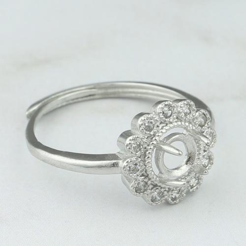 Prás Bezel Ring Bonn, DIY & stíleanna éagsúla do rogha & micrea réiteach zirconia ciúbach, Díolta De réir PC