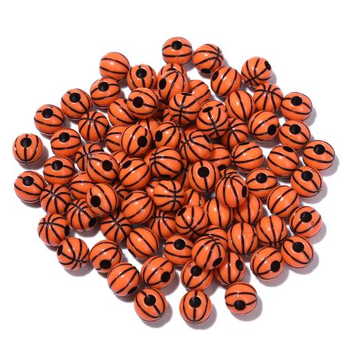 Acrylic Jewelry Beads Round DIY Approx 3.5mm Sold By Bag