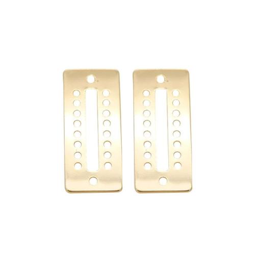 Connector Brass Κοσμήματα, Ορείχαλκος, ψήσιμο βερνίκι, DIY, χρυσός, Sold Με PC