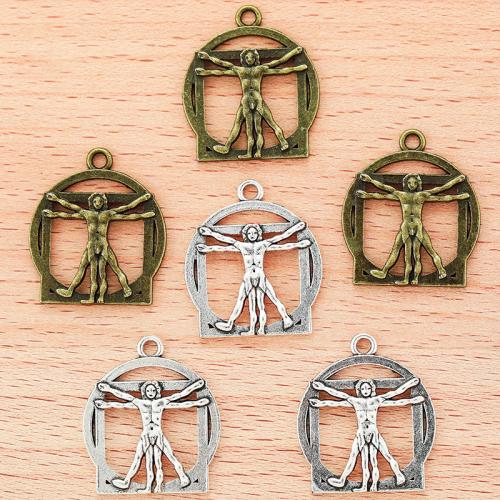 Zinklegering Hangers, Zinc Alloy, plated, DIY, meer kleuren voor de keuze, 25x22mm, Verkocht door PC