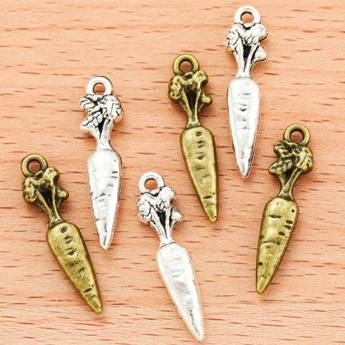 Zinc Alloy Pendants Carrot plated DIY Sold By PC