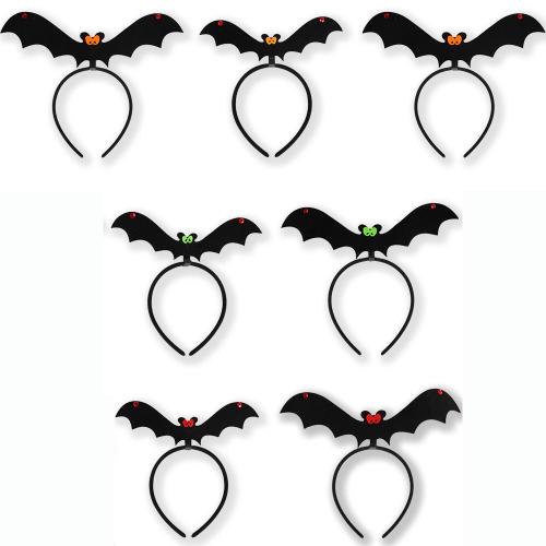 PET Hair Band with Felt Bat handmade Halloween Design Sold By PC