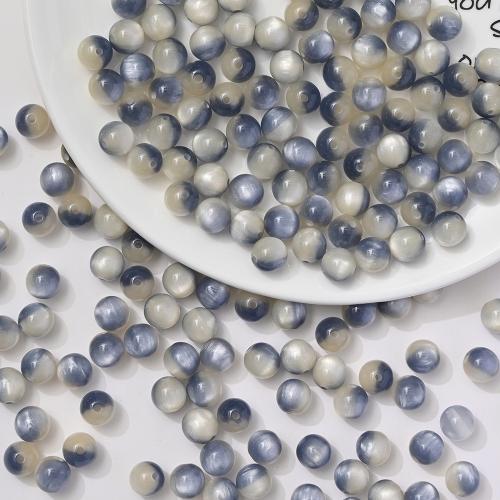 Resin Jewelry Beads Round DIY 10mm Sold By Bag