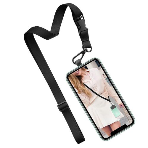 Mobile Phone Lanyard Zinc Alloy with Nylon portable & multifunctional & Unisex Sold By PC