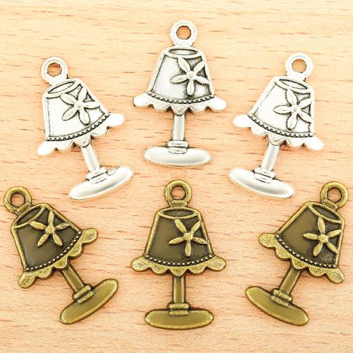 Zinc Alloy Pendants Desk Lamp plated DIY Sold By Bag