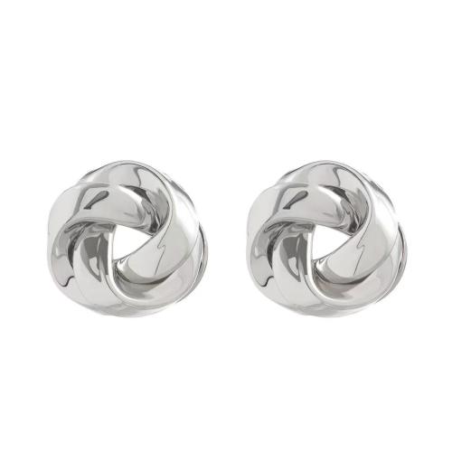 Lo zinco in lega Stud Earring, lega in zinco, placcato, per la donna, nessuno, Venduto da coppia