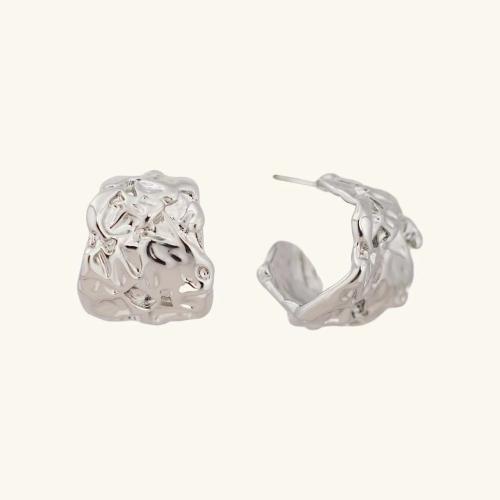 Zinc Alloy Stud Earring plated for woman Sold By Pair