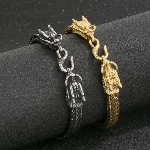 Stainless Steel Jewelry Bracelet 304 Stainless Steel Vacuum Ion Plating for man Sold By PC