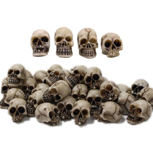 Decorazione di Halloween, Resina sintetica, Design di Halloween & modello misto & multifunzionale, colori misti, 20PC/set, Venduto da set