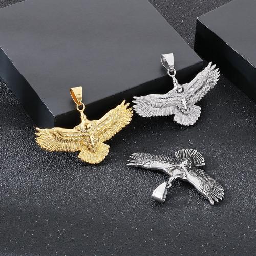 Roestvrij staal Animal Hangers, 304 roestvrij staal, Eagle, voor de mens, meer kleuren voor de keuze, Verkocht door PC