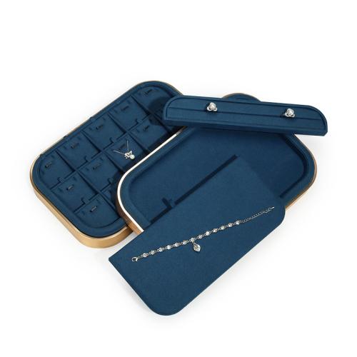 Multi Purpose Display Microfiber PU blue Sold By PC