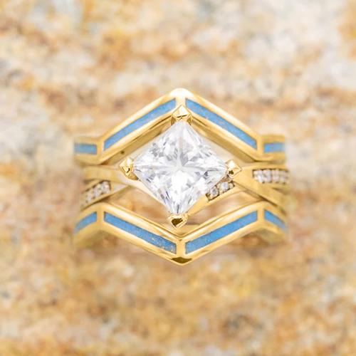 Cubic Zirconia Micro Pave Brass Ring & micro pave cubic zirconia & for woman & enamel Sold By PC