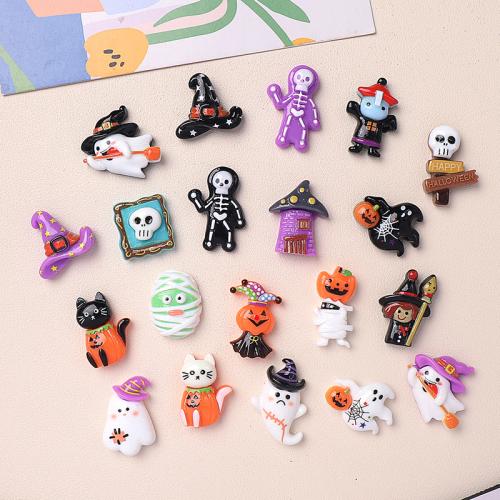 Resin Hair Accessories DIY Findings Halloween Design Approx Sold By Bag