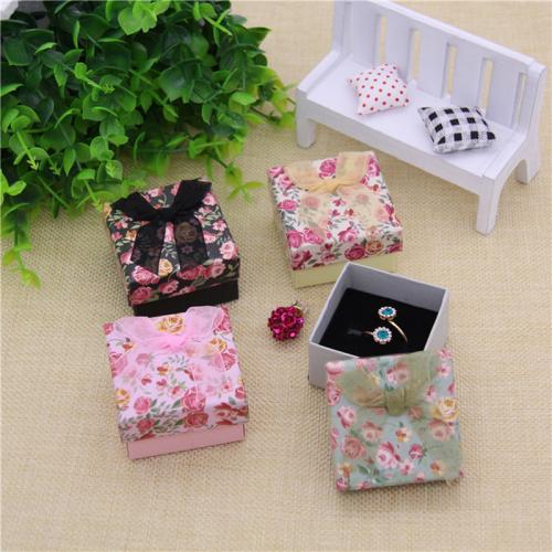 Jewelry Gift Box Paper dustproof & multifunctional Sold By PC