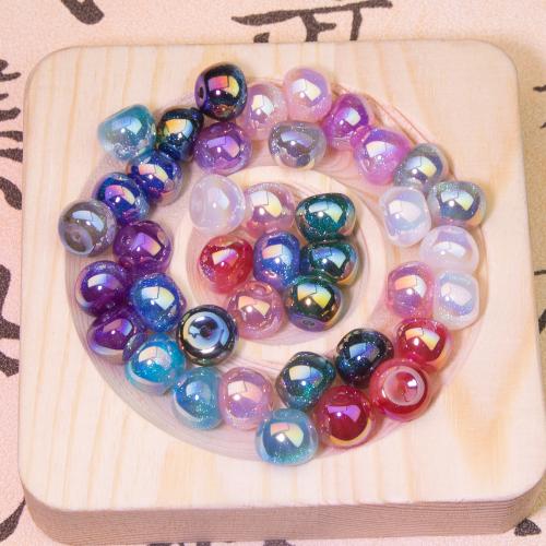 Akril nakit Beads, možete DIY, više boja za izbor, 8.50x11mm, Rupa:Približno 2mm, 20računala/Torba, Prodano By Torba