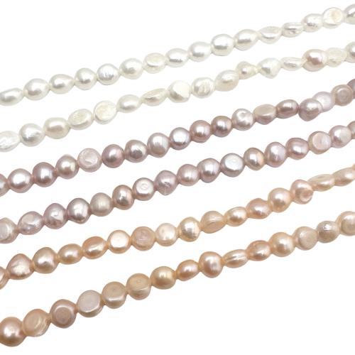 Keshi Cultured Freshwater Pearl Beads DIY 6-7mm Sold Per Approx 36 cm Strand