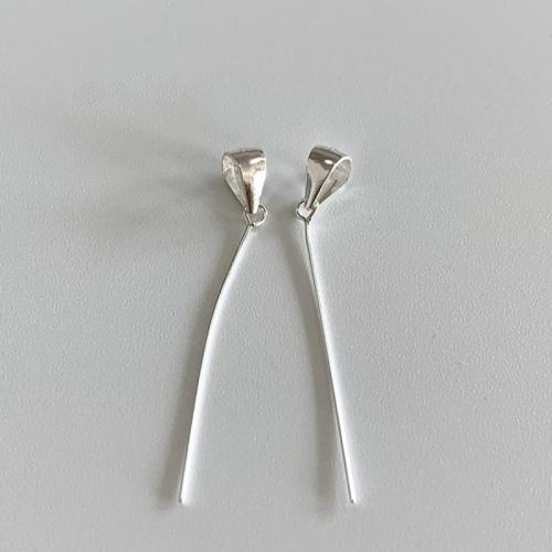 925 Sterling Zilver Pins, DIY & verschillende grootte voor keus, Verkocht door PC