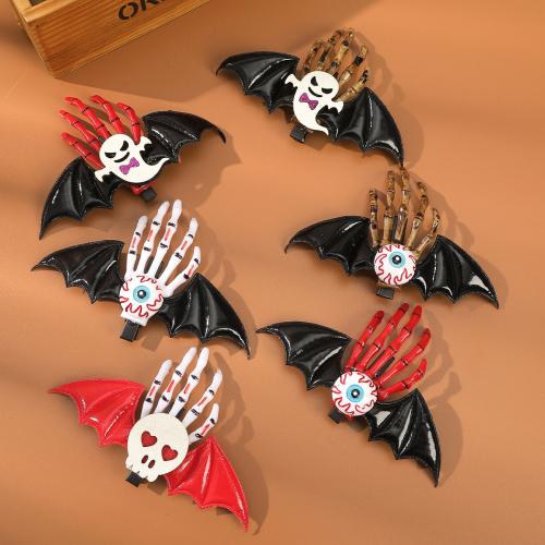 Plastic Alligator Hair Clip Halloween Jewelry Gift & for woman Sold By PC