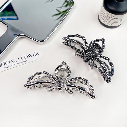 Zinc Alloy Hair Claw Clip Spider Halloween Jewelry Gift & for woman Sold By PC