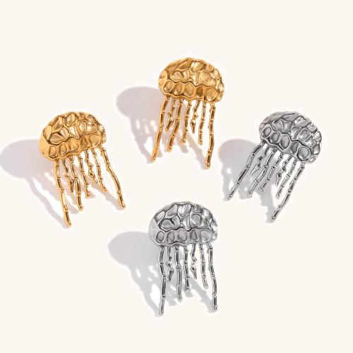 304ステンレススチール スタッドイヤリング, ファッションジュエリー & 女性用, 無色, 20.10x33.20mm, 売り手 ペア