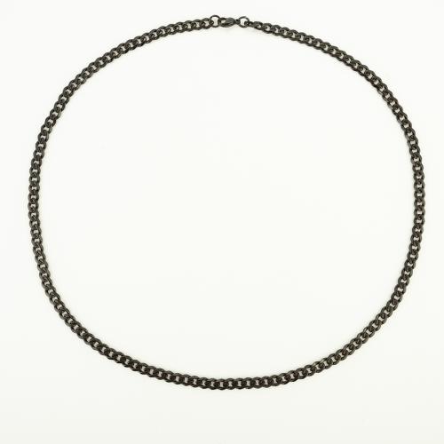 Stainless Steel Chain Necklace 304 Stainless Steel fashion jewelry & Unisex Length Approx 55 cm Sold By PC