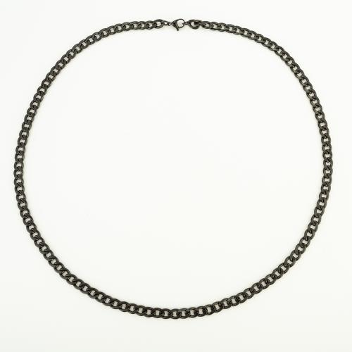 Stainless Steel Chain Necklace 304 Stainless Steel fashion jewelry & Unisex Length Approx 60 cm Sold By PC