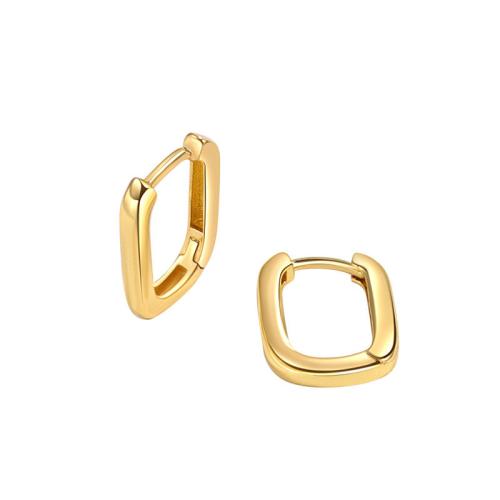 Prás Leverback Earring, plátáilte, do bhean, órga, 10.50x14.60mm, Díolta De réir Péire