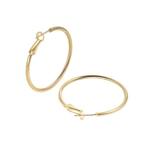 Prás Leverback Earring, plátáilte, do bhean, dathanna níos mó le haghaidh rogha, 39mm, Díolta De réir Péire