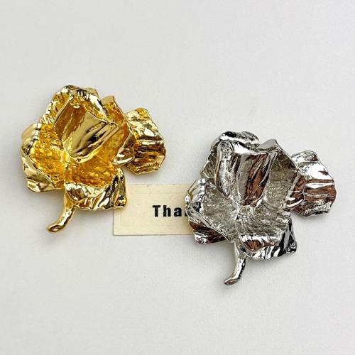 Zinc Alloy Brooches Rose fashion jewelry & for woman Sold By PC