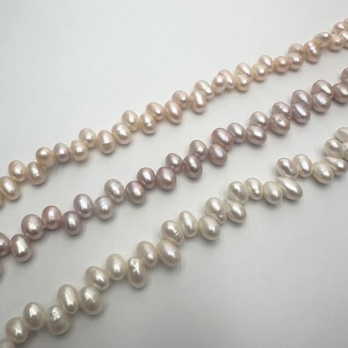 Cultured Potato Freshwater Pearl Beads DIY & top drilled 8-9mm Sold Per Approx 37 cm Strand