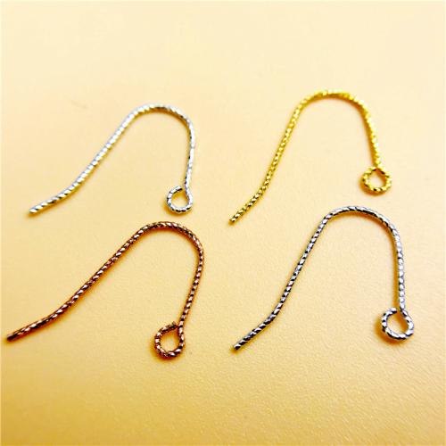 925 Sterling Zilver Hook slangetje, DIY, gemengde kleuren, Needle size:0.7mm, Ca 4pC's/Lot, Verkocht door Lot