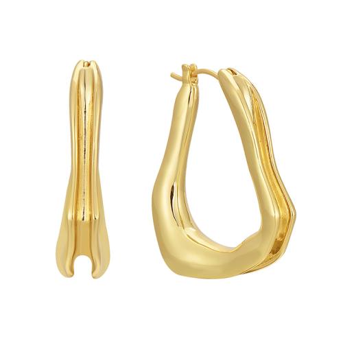 Prás Leverback Earring, plátáilte, do bhean, óir, Díolta De réir Péire