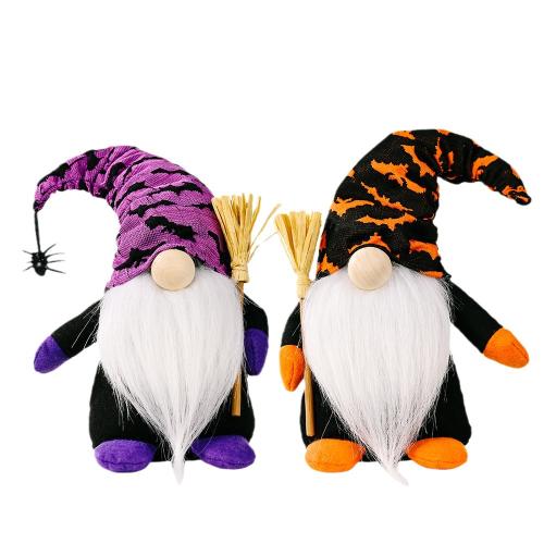 Cloth Halloween Ornaments with Stone & PP Cotton Sold By PC