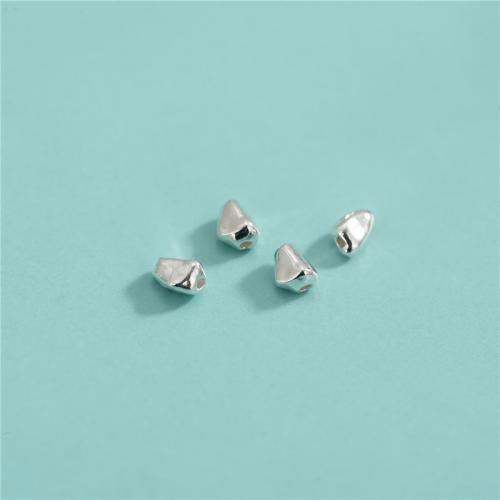 925 Sterling Silver Beads DIY Approx 0.5mm Sold By PC