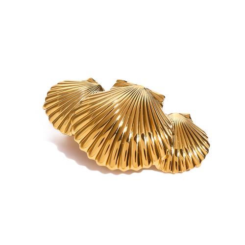 Alligator Hair Clip 304 Stainless Steel Shell fashion jewelry & for woman golden Sold By PC