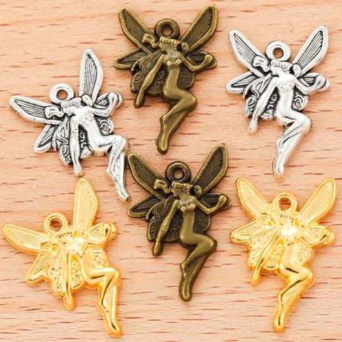 Zinc Alloy Pendants Angel plated DIY Sold By Bag