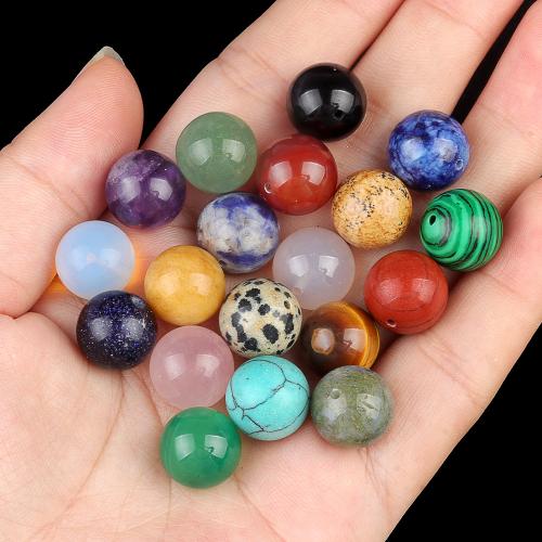 Gemstone Jewelry Beads Natural Stone Round DIY nickel lead & cadmium free 12mm Sold By PC