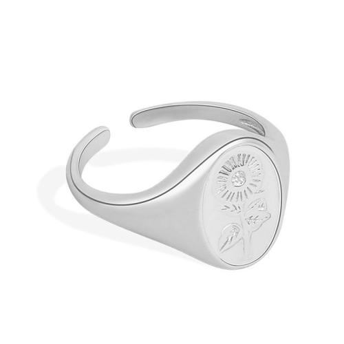 Kubisk Circonia Micro bane messing Ring, forgyldt, Micro Pave cubic zirconia & for kvinde, flere farver til valg, Solgt af PC