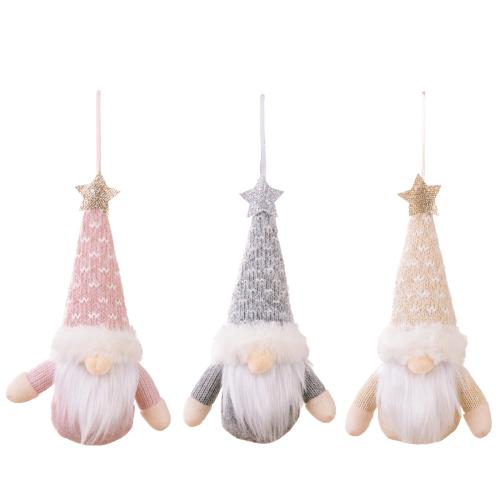 Knitted Fabric Christmas Hanging Ornaments Sold By PC