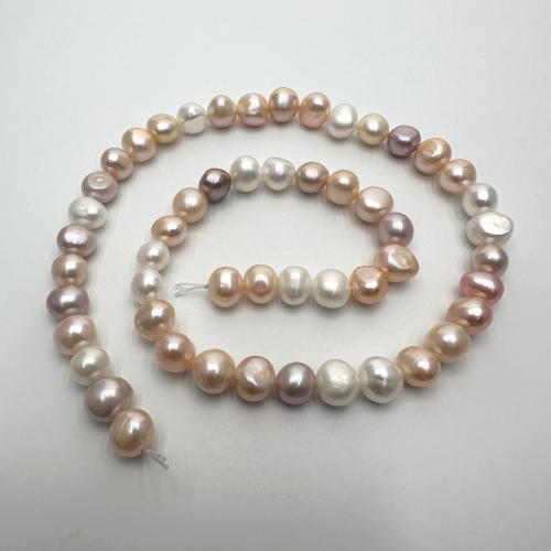 Keishi Kulturan Slatkovodni Pearl perle, možete DIY, multi-boji, 7-8mm, Prodano Per Približno 37 cm Strand