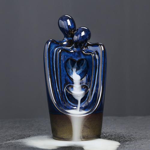 Backflow Incense Burner Porcelain for home and office & durable Sold By PC