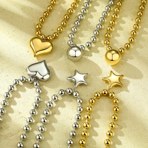 Stainless Steel Jewelry Necklace 304 Stainless Steel fashion jewelry & for woman Sold By PC