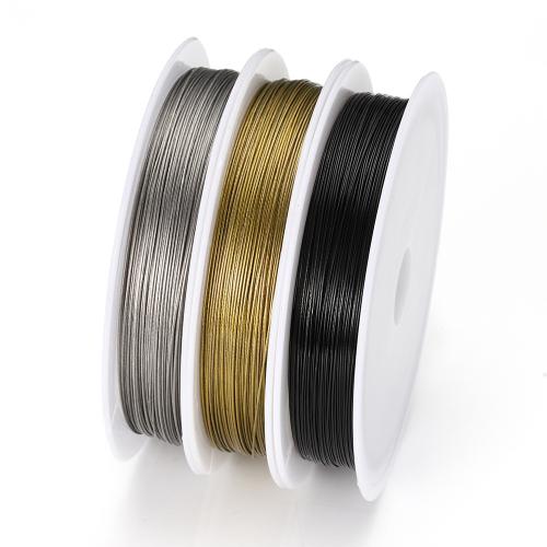 304 Stainless Steel Wire Vacuum Ion Plating DIY Sold By Spool